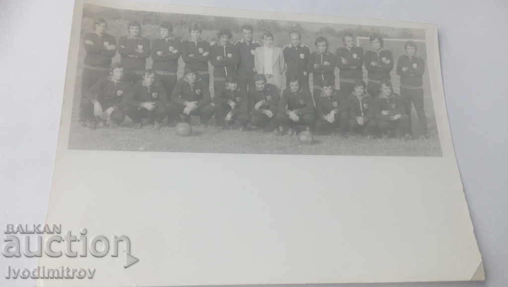 Снимка Футболен отбор 1974