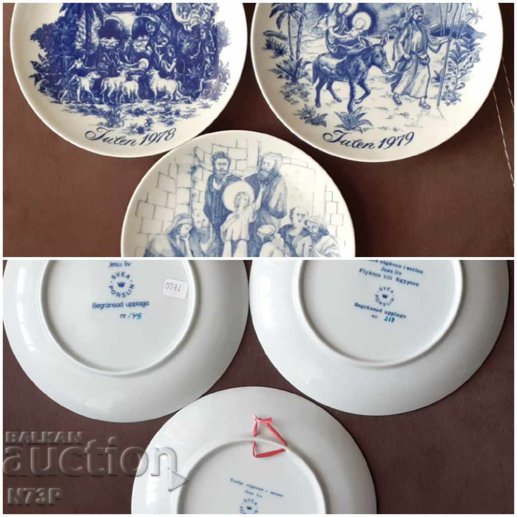 COLLECTION PORCELAIN PLATE. SWEDEN. - 5 COLLECTION PORCELAIN PLATE. SWEDEN. - 5