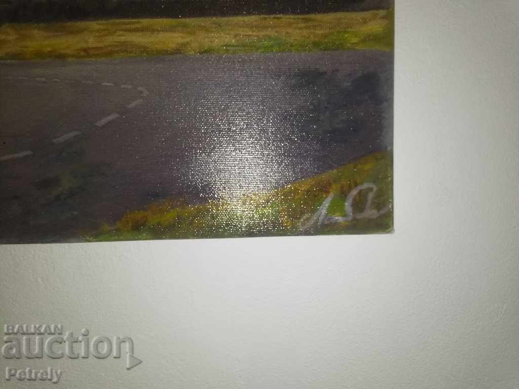 Painting by Gancho Lambev with price 120.00 BGN | € 61.36 Painting by Gancho Lambev with price 120.00 BGN | € 61.36