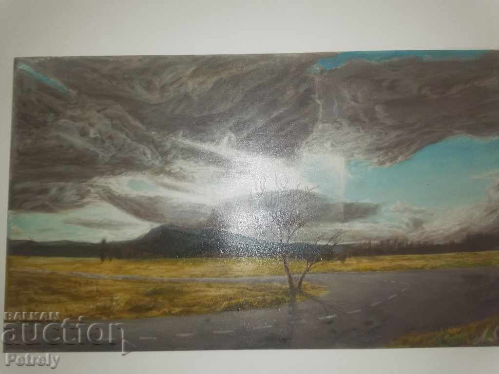 Auction Painting by Gancho Lambev Auction Painting by Gancho Lambev