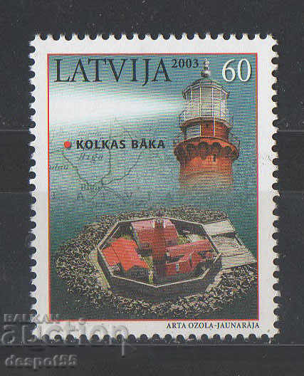2003. Letonia. Lumini de mare în Letonia.