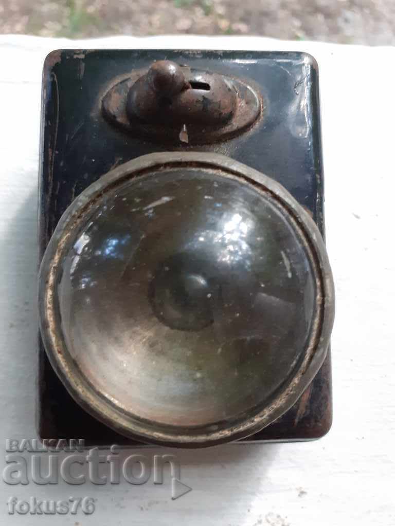 OLD GERMAN FLASHLIGHT WITH MAGNIFIER HAWE LAMP WW2 WERMACHT with price 55.00 BGN | € 28.12 OLD GERMAN FLASHLIGHT WITH MAGNIFIER HAWE LAMP WW2 WERMACHT with price 55.00 BGN | € 28.12