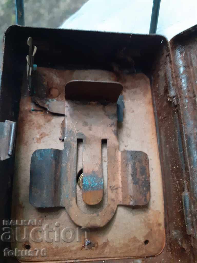 OLD GERMAN FLASHLIGHT WITH MAGNIFIER HAWE LAMP WW2 WERMACHT - 5 OLD GERMAN FLASHLIGHT WITH MAGNIFIER HAWE LAMP WW2 WERMACHT - 5