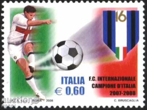 Καθαρό σήμα Inter ποδόσφαιρο Πρωταθλητής του 2008 από την Ιταλία