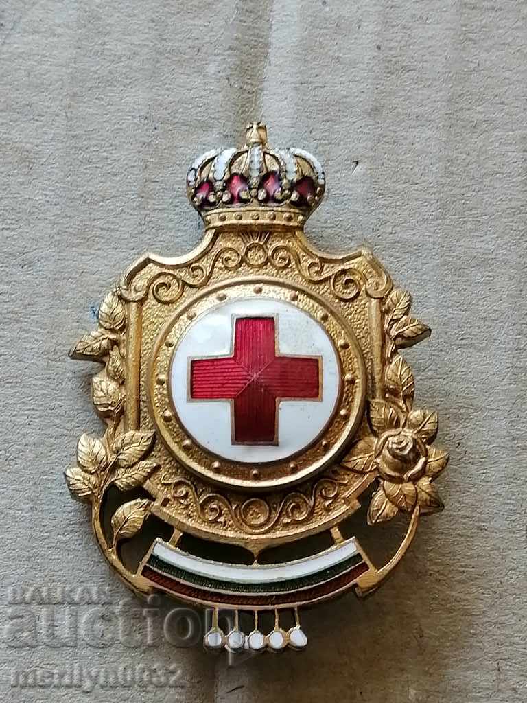 Royal doctor badge Red Cross badge medal medal