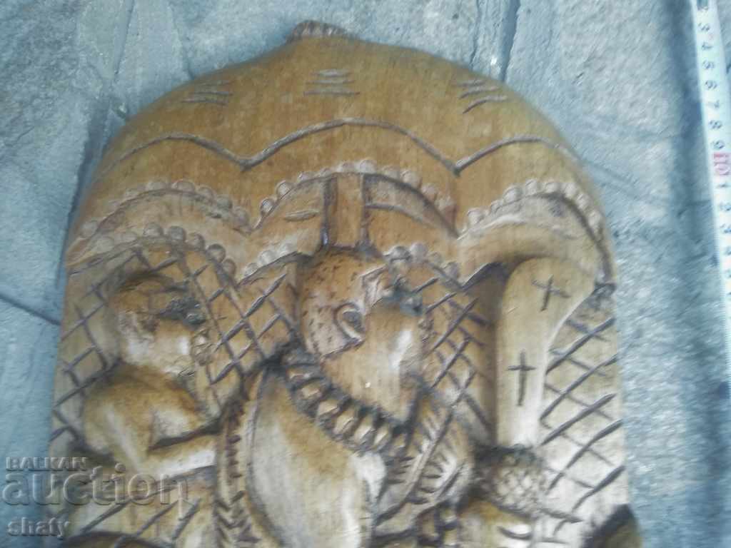 Wooden panel. Woodcarving. with price 55.00 BGN | € 28.12 Wooden panel. Woodcarving. with price 55.00 BGN | € 28.12