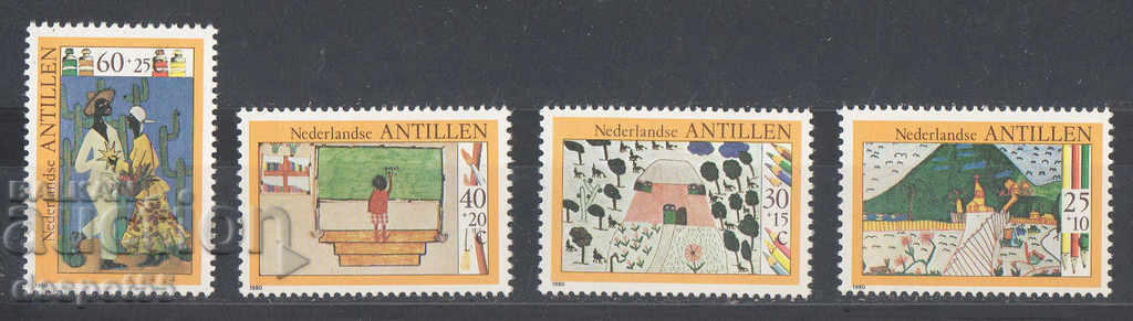1980. Netherlands Antilles. Child care.