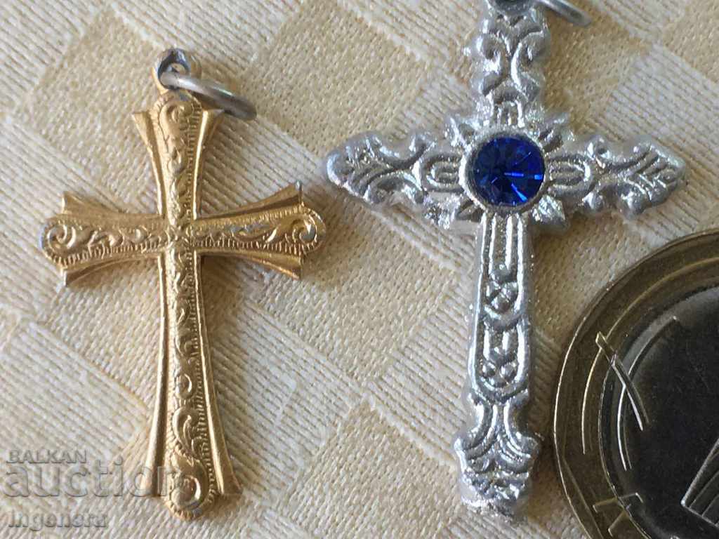 PENDANT CROSS-2 PCS with price 4.00 BGN | € 2.05 PENDANT CROSS-2 PCS with price 4.00 BGN | € 2.05