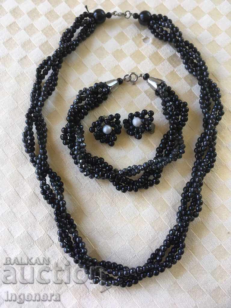 NECKLACE BRACELET EARRINGS SET