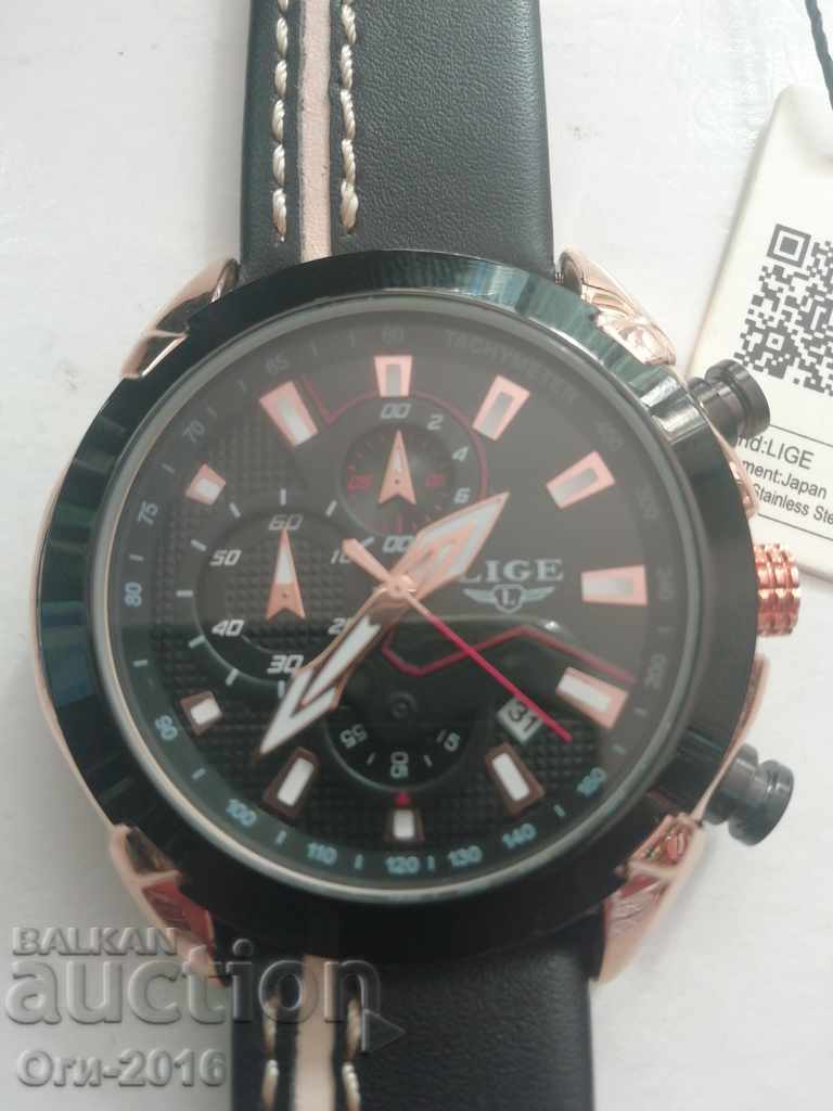 LIGE Χρονογράφος με τιμή 40.00 BGN | € 20.45