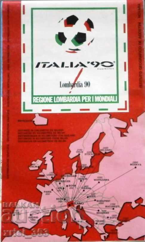 Карта на Италия