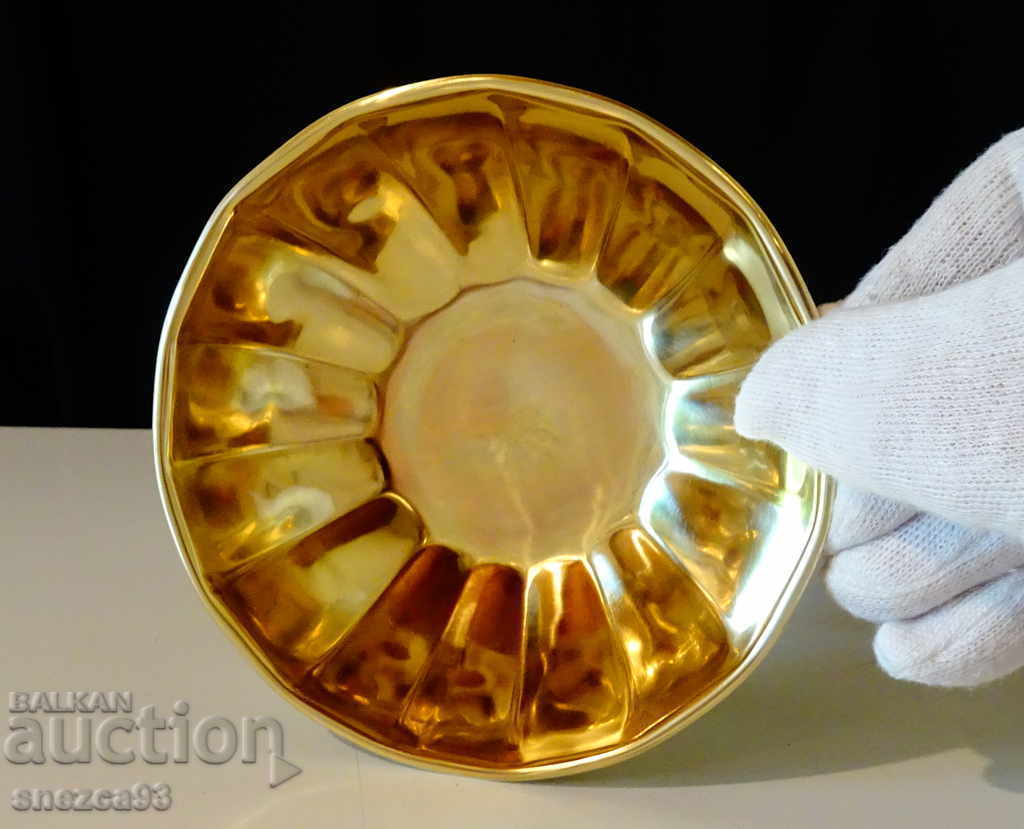 Бронзова купичка за ядки,сладолед,бонбониера. - 5 Бронзова купичка за ядки,сладолед,бонбониера. - 5