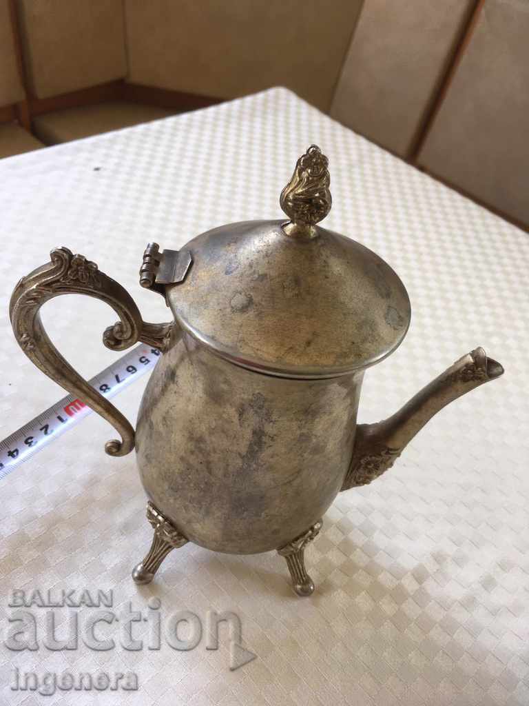 JUG silver-plated OLD HEALTHY KETTLE-1 LITER - 6 JUG silver-plated OLD HEALTHY KETTLE-1 LITER - 6
