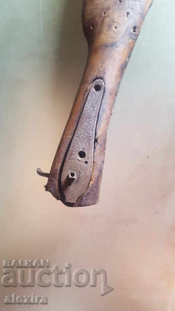 Auction  parts for rifle capsular flint pistol pistol