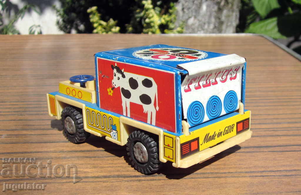 camion vechi german din tablă de jucărie - 5 camion vechi german din tablă de jucărie - 5