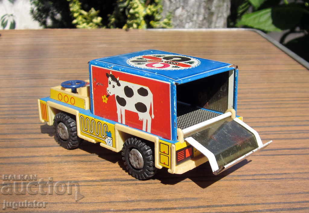old german metal sheet metal toy truck truck - 6 old german metal sheet metal toy truck truck - 6