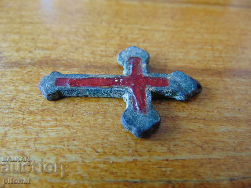 Revival bronze cross enamel with price 35.00 BGN | € 17.90 Revival bronze cross enamel with price 35.00 BGN | € 17.90