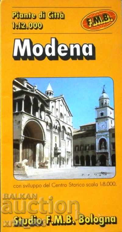 Map of Modena