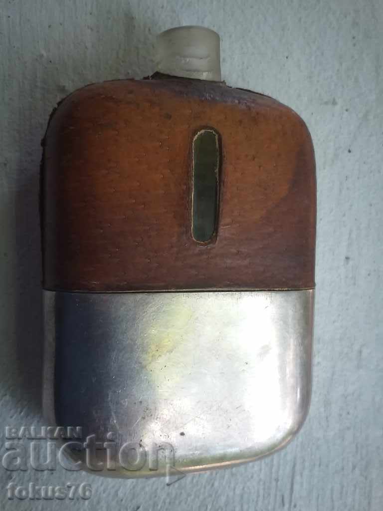 OLD ANTIQUE GARLIC THICK SILVERLED GENUINE LEATHER with price 19.00 BGN | € 9.71