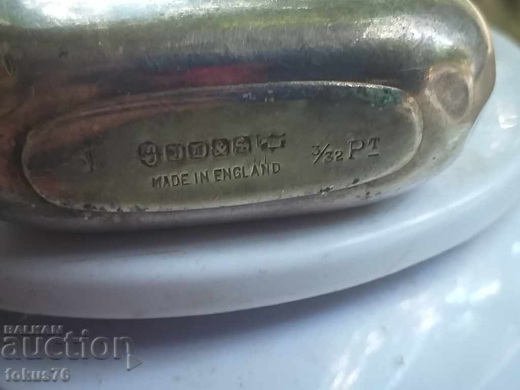 OLD ANTIQUE GARLIC THICK SILVERLED GENUINE LEATHER - 5