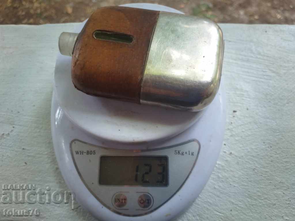 OLD ANTIQUE GARLIC THICK SILVERLED GENUINE LEATHER - 6