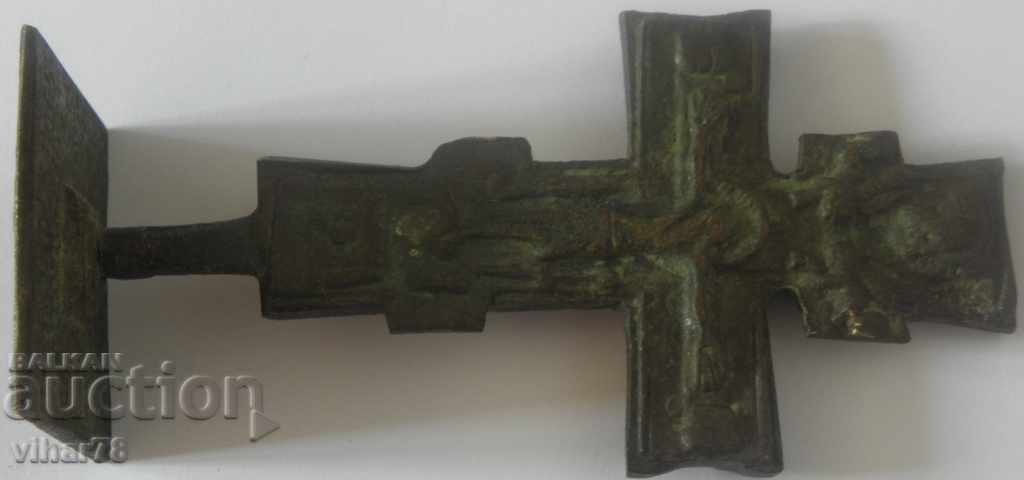 Renaissance bronze ceremonial seal prosphorus cross 1867 with price 199.99 BGN | € 102.25 Renaissance bronze ceremonial seal prosphorus cross 1867 with price 199.99 BGN | € 102.25