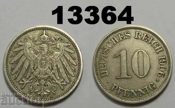 Germany 10 pfennigs 1906 A coin