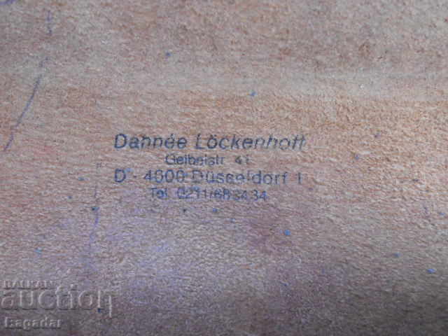 Παλιά γερμανική δερμάτινη τσάντα κυνηγιού - 6