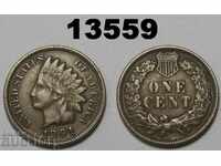 САЩ 1 цент 1891 отлична XF монета