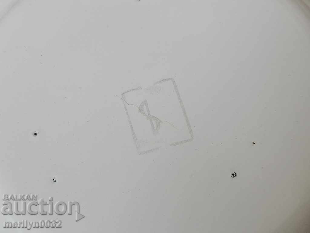 Enameled tray plate enamel enameled dish - 7 Enameled tray plate enamel enameled dish - 7