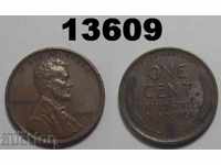 Statele Unite ale Americii 1 cent din 1919 monedă AU