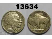 САЩ 5 цента 1925 Buffalo nickel