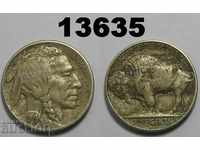 САЩ 5 цента 1919 Buffalo nickel