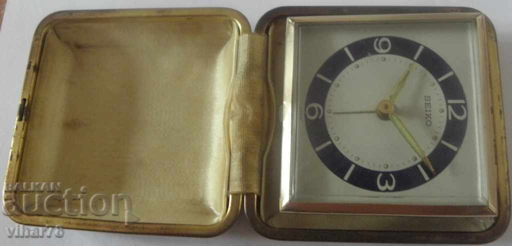 tourist alarm clock SEIKO with price 49.99 BGN | € 25.56 tourist alarm clock SEIKO with price 49.99 BGN | € 25.56