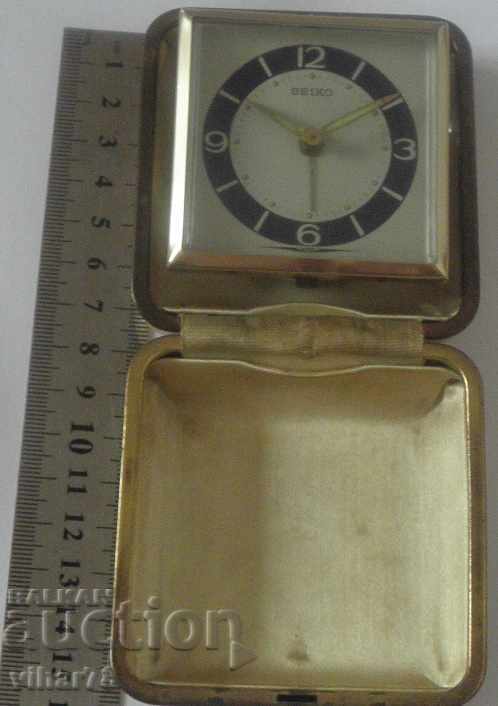 Delivery of tourist alarm clock SEIKO Delivery of tourist alarm clock SEIKO