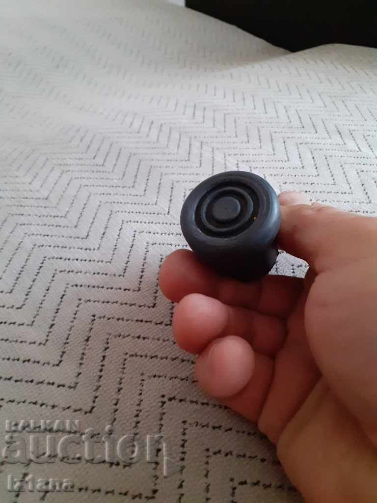 Old cane tip with price 5.00 BGN | € 2.56 Old cane tip with price 5.00 BGN | € 2.56