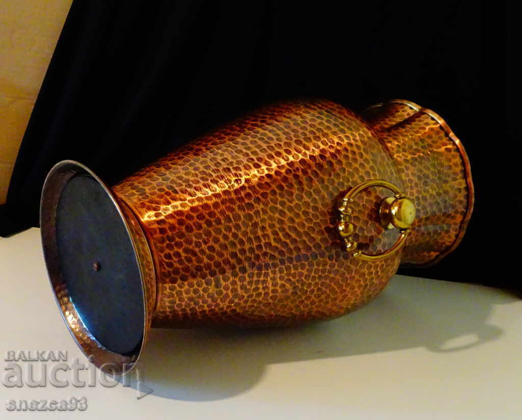Copper vase, jug, stand 3 kg - 7 Copper vase, jug, stand 3 kg - 7