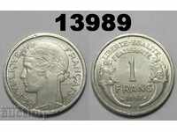 Franța 1 franc 1957 B Monedă excelentă