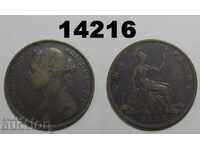 Великобритания 1 пени 1884 монета