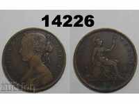 Великобритания 1 пени 1873 монета