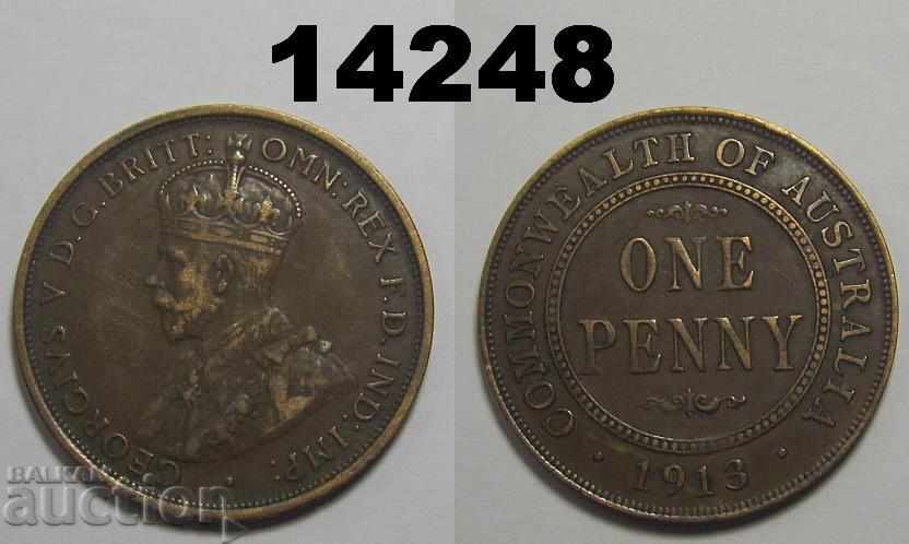 Αυστραλία 1 λεπτό 1913 κέρμα