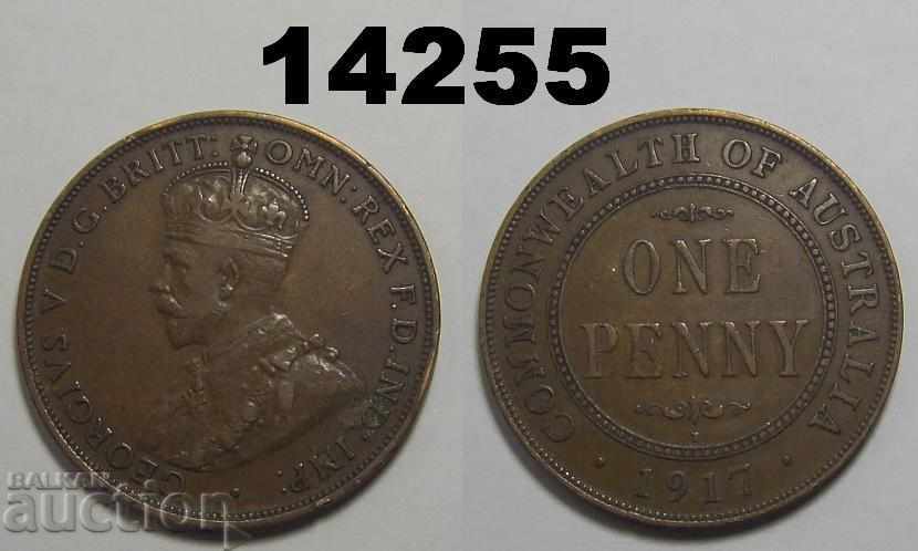 Australia 1 penny 1917 monede