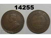 Австралия 1 пени 1917 монета