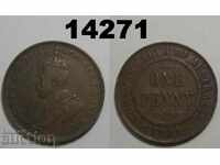 Australia 1 penny 1921 coin