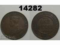 Australia 1 penny 1924 XF + coin