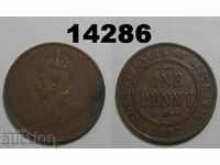 Австралия 1 пени 1927 монета