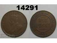 Αυστραλία 1 πένα 1931 έπεσε 1 νόμισμα