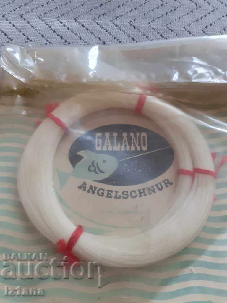 Стара рибарска корда Galano с цена 40.00 лв. | € 20.45 Стара рибарска корда Galano с цена 40.00 лв. | € 20.45