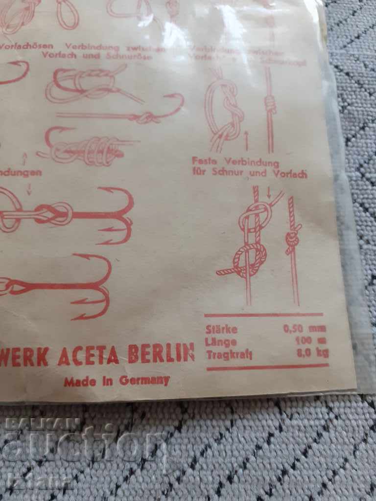 Доставка на Стара рибарска корда Galano Доставка на Стара рибарска корда Galano