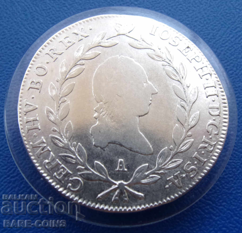 Austro-Ungaria-20 Kreuzer 1786 Ioseph II Rare rare cu preț € 21.47 | 41.99 BGN